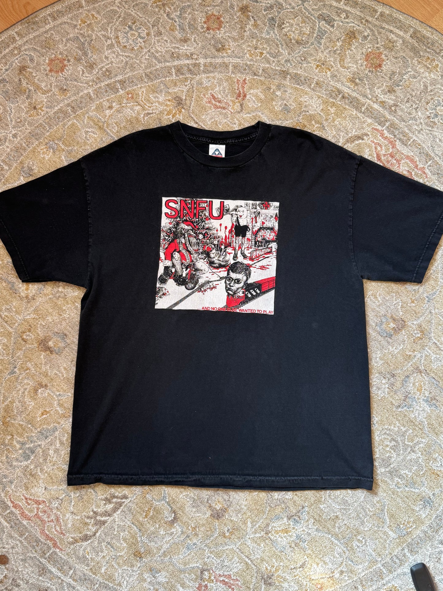 Vintage SNFU ...And No One Else Wanted To Play T-Shirt XL