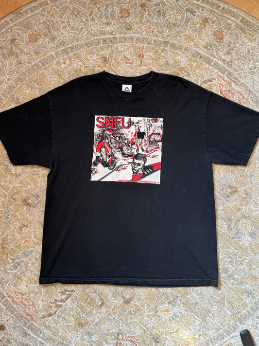 Vintage SNFU ...And No One Else Wanted To Play T-Shirt XL