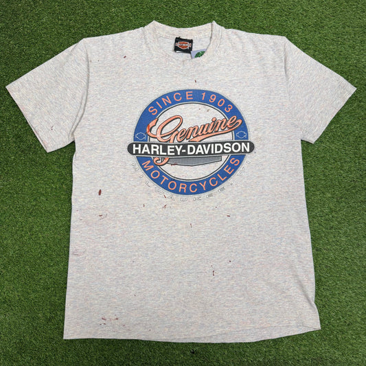 1992 Harley Davison T-Shirt Large