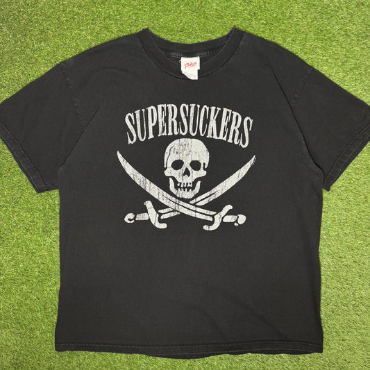 Vintage Supersuck T-Shirt Large 22x26.5