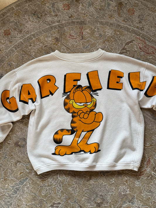 Garfield Spell Out Sweatshirt Vintage 25x25