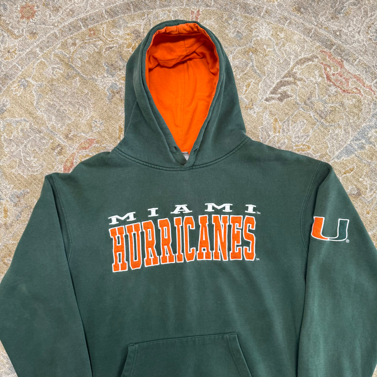 Vintage Miami Hurricanes Hoodie XL