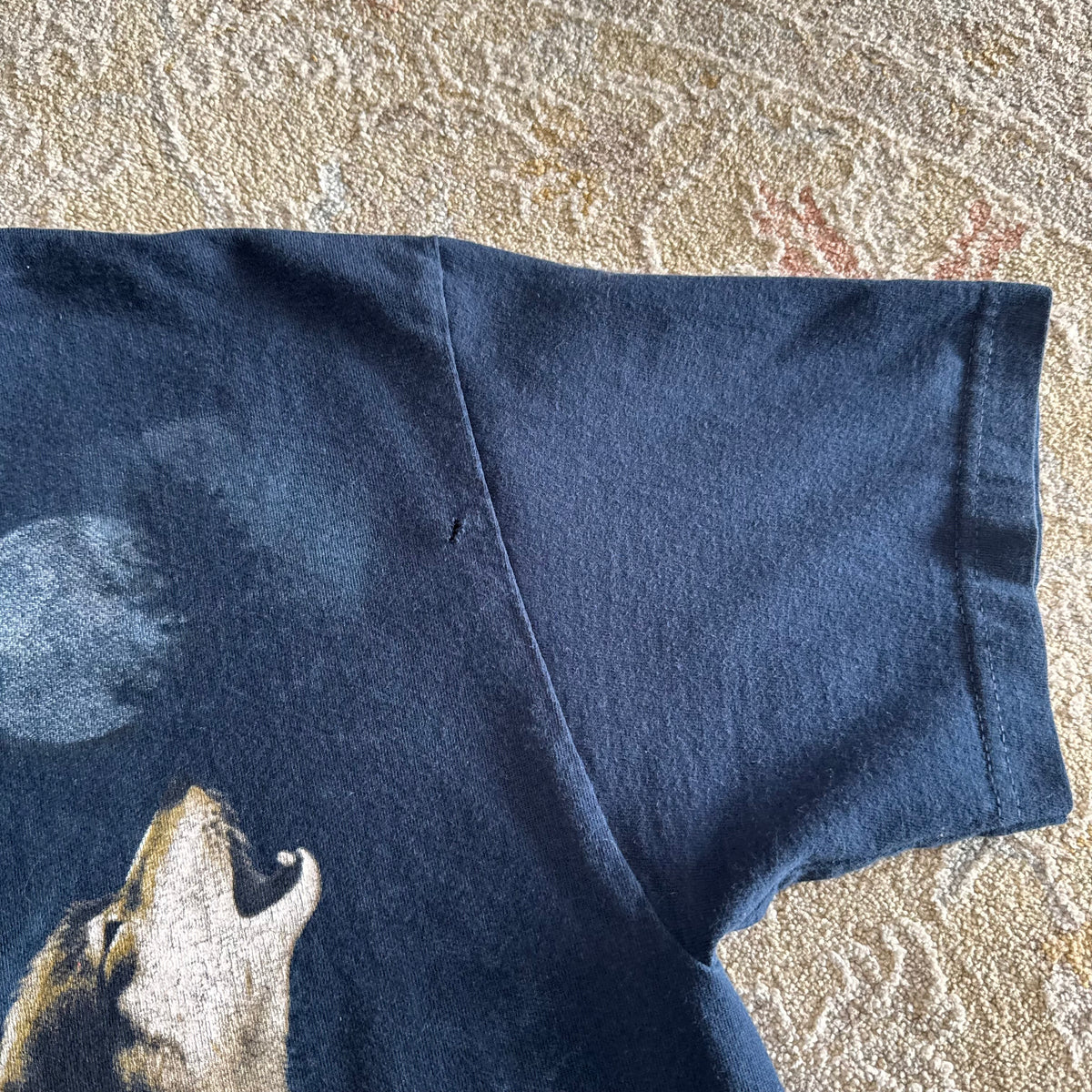 Vintage Howling Wolf Moon T-Shirt