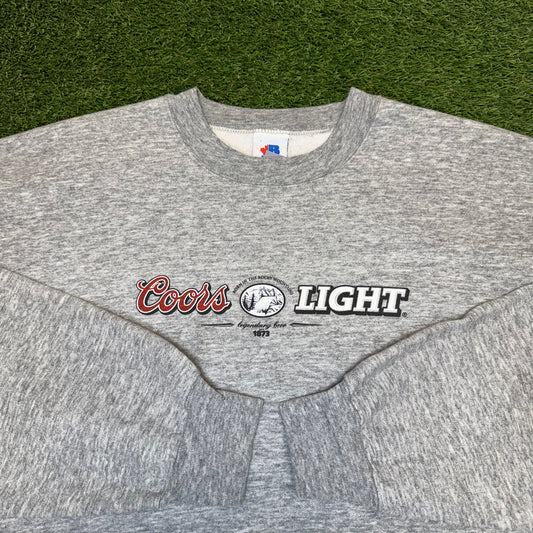 Vintage Coors Light Sweatshirt XL