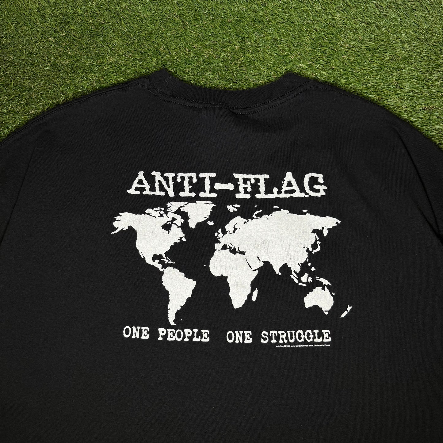 2003 Anti Flag T-Shirt XL 23.5x30