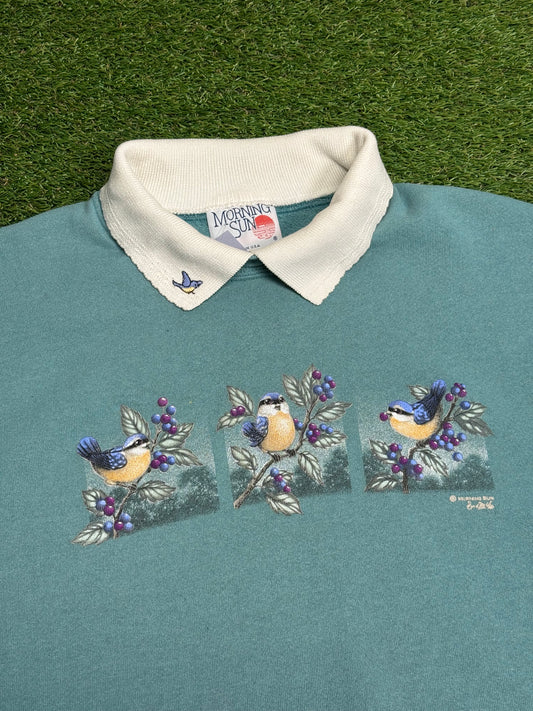 Vintage Collared Sweater