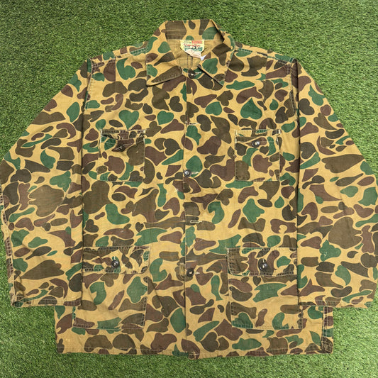 Vintage Camo Button Up 26x28.5 L
