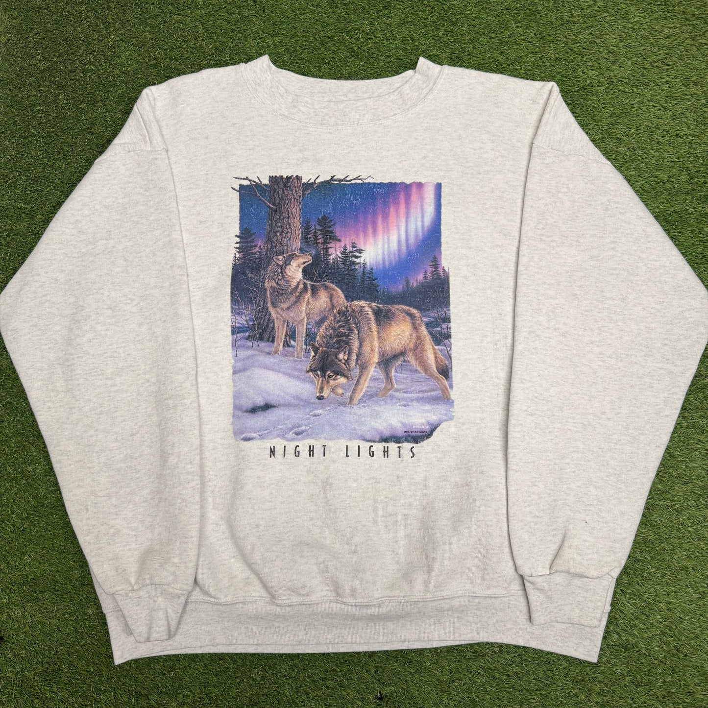 Vintage Nature ‘Night Lights’ Sweater XXL