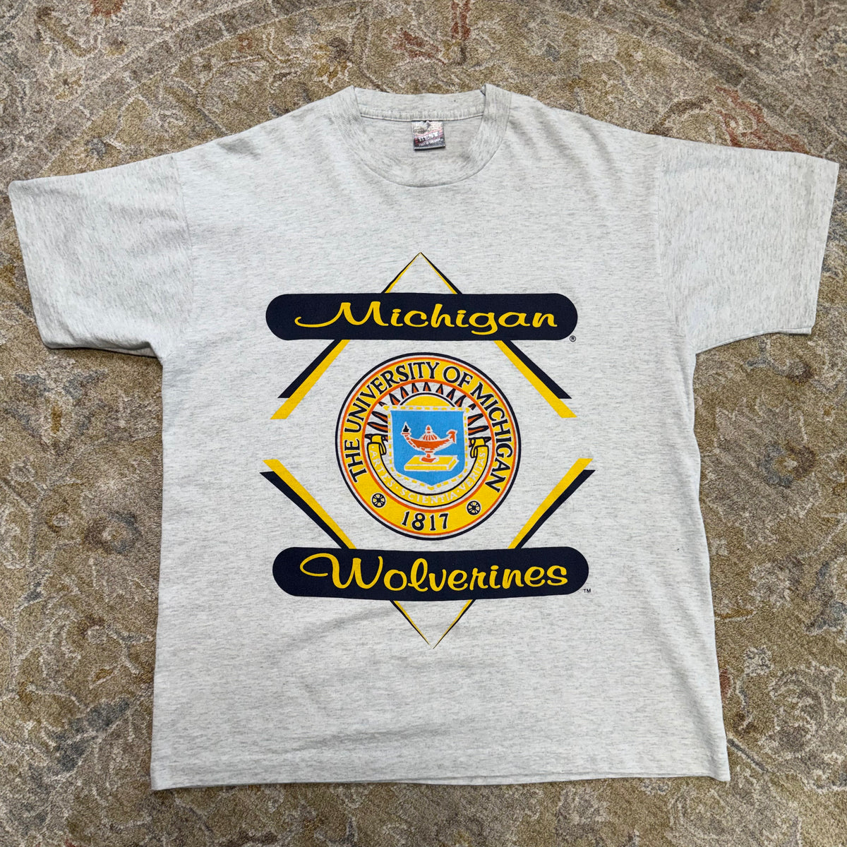Michigan Wolverines Vintage T-Shirt Larget