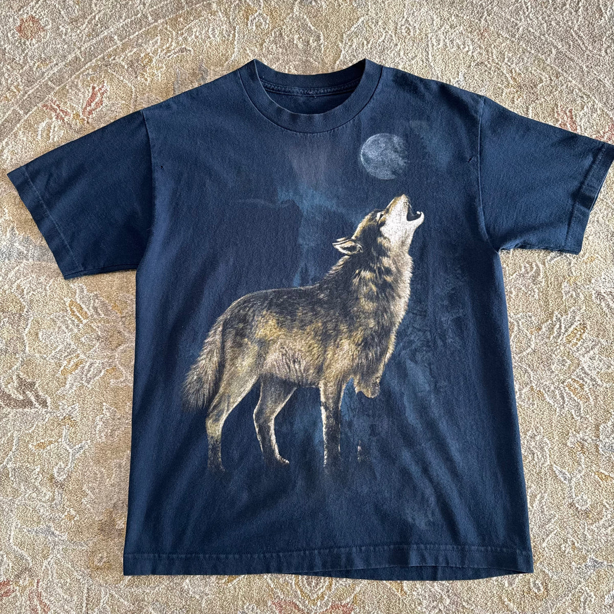Vintage Howling Wolf Moon T-Shirt