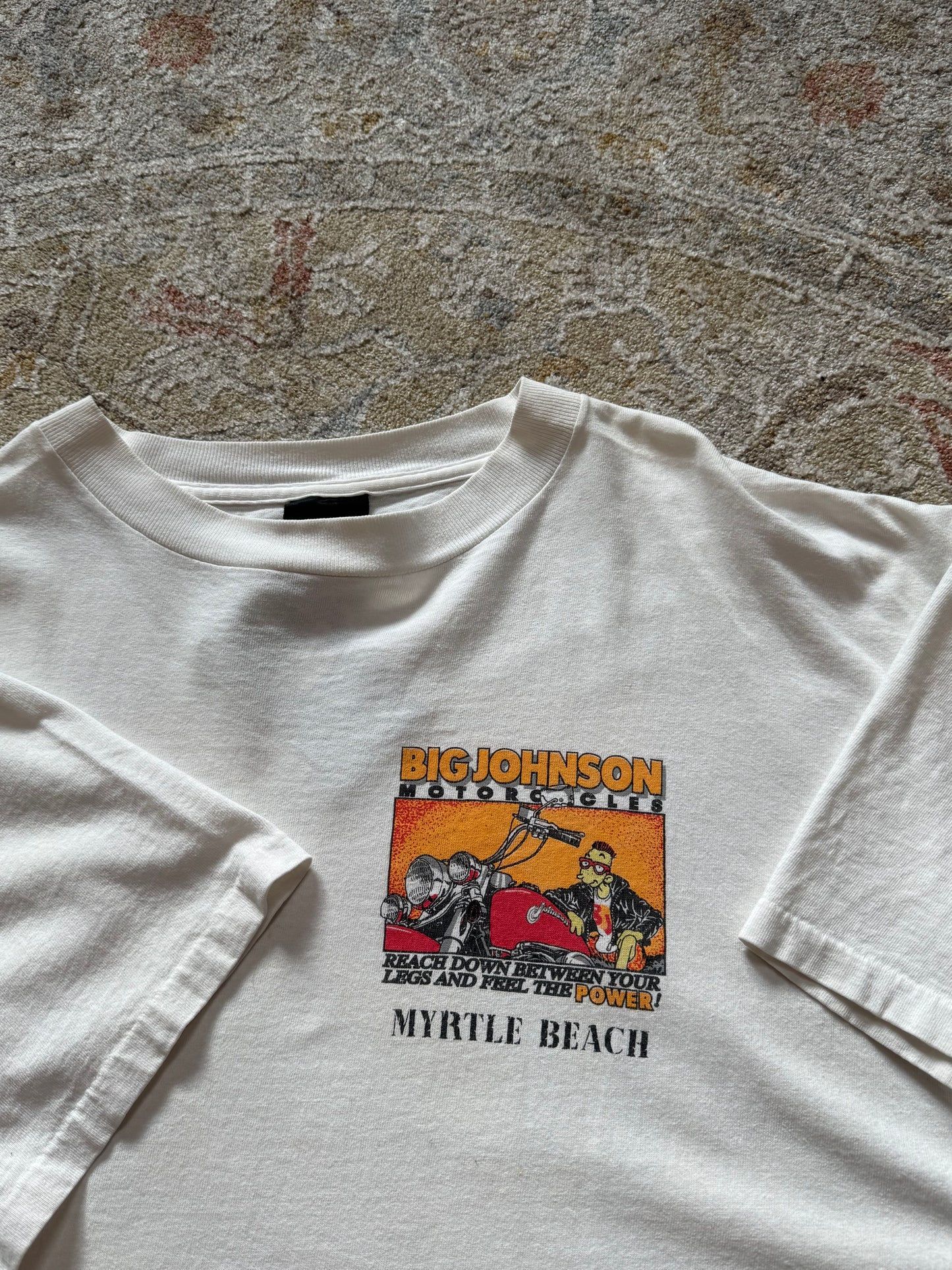 Big Johnson Motorcycles Vintage T-Shirt XL