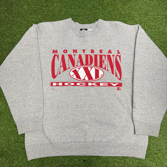 Vintage Montreal Canadiens Sweatshirt Medium