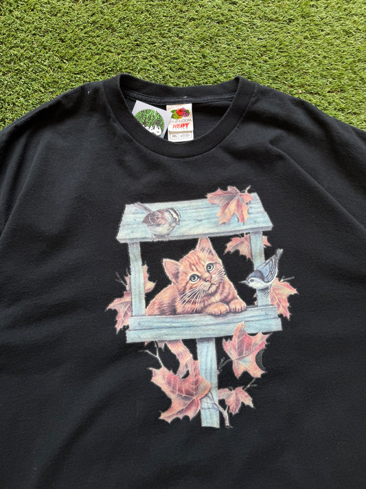 90’s Cat T-Shirt XXL