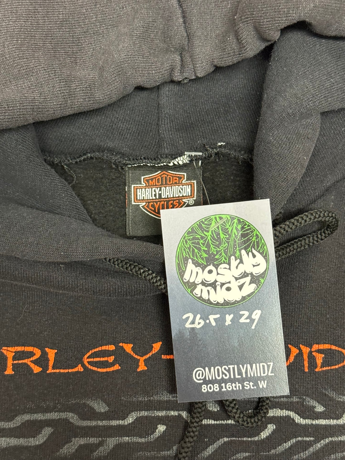 90’s Harley Hoodie XXL