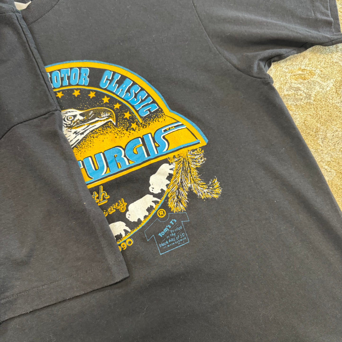 1990 Sturgis Bike Week T-Shirt Vintage Large