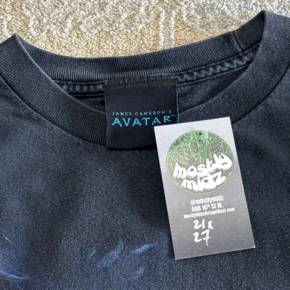 James Cameron's Avatar Movie Promo T-Shirt 21x27