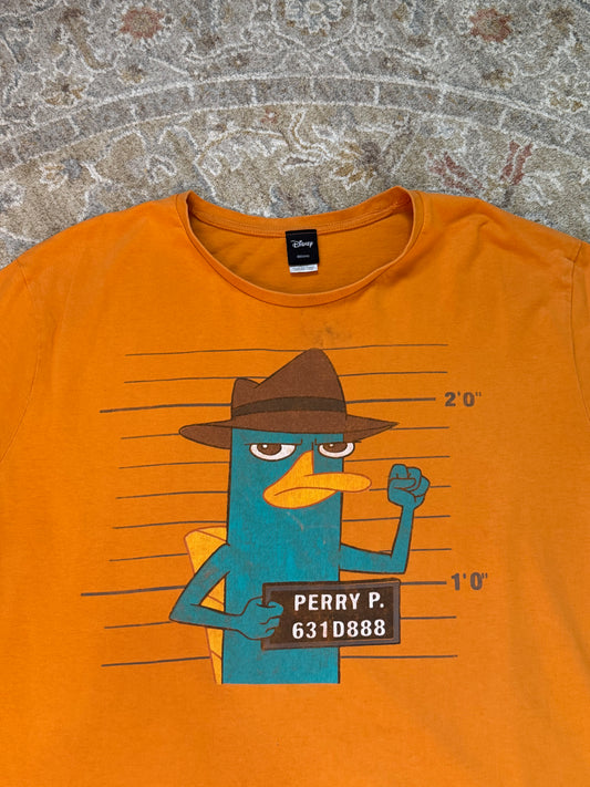 Phineas and Ferb Perry the Platypus Tshirt XL
