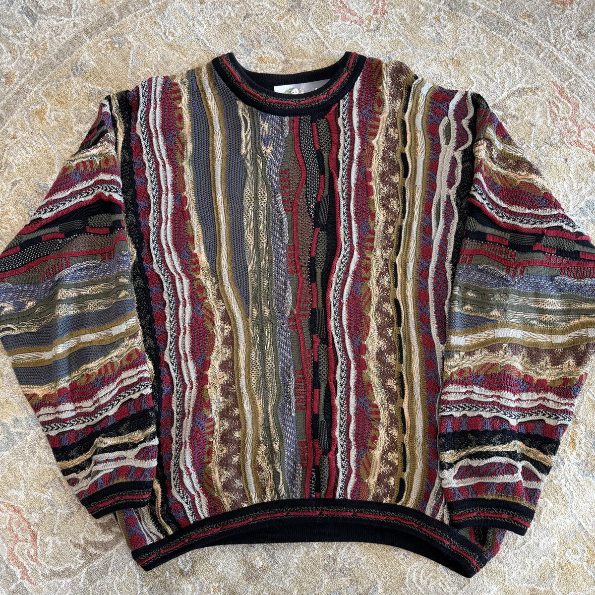 Vintage Tundra 3d Knit Sweatshirt XL