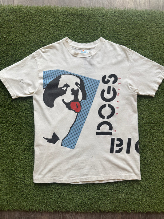 90’s Big Dogs T-Shirt AOP Large