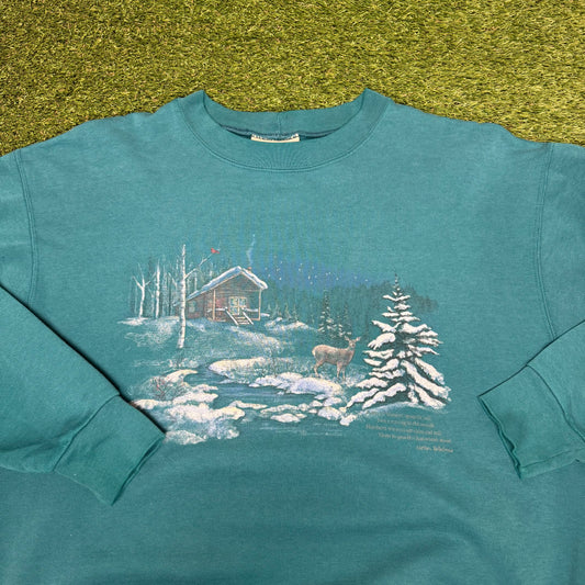 90’s Cottage Essentials Sweater Medium