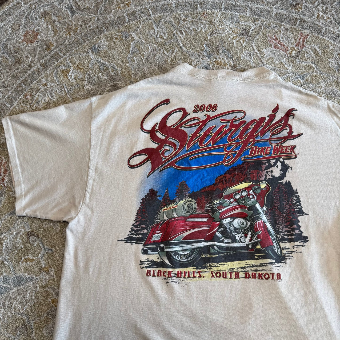 2000's Sturgis Biker T-Shirt XL
