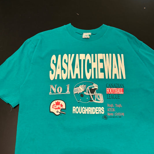 1989 Roughriders T-Shirt Large