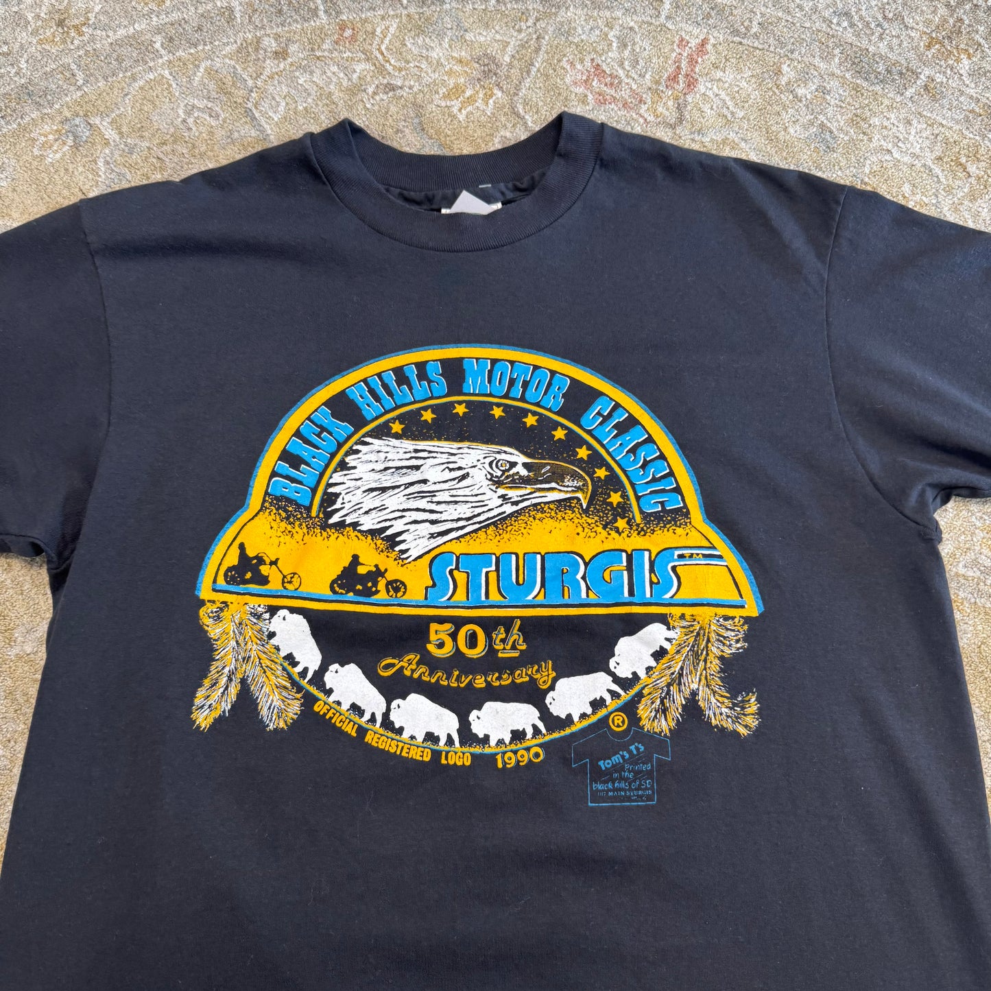 1990 Sturgis Bike Week T-Shirt Vintage Large