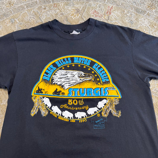 1990 Sturgis Bike Week T-Shirt Vintage Large