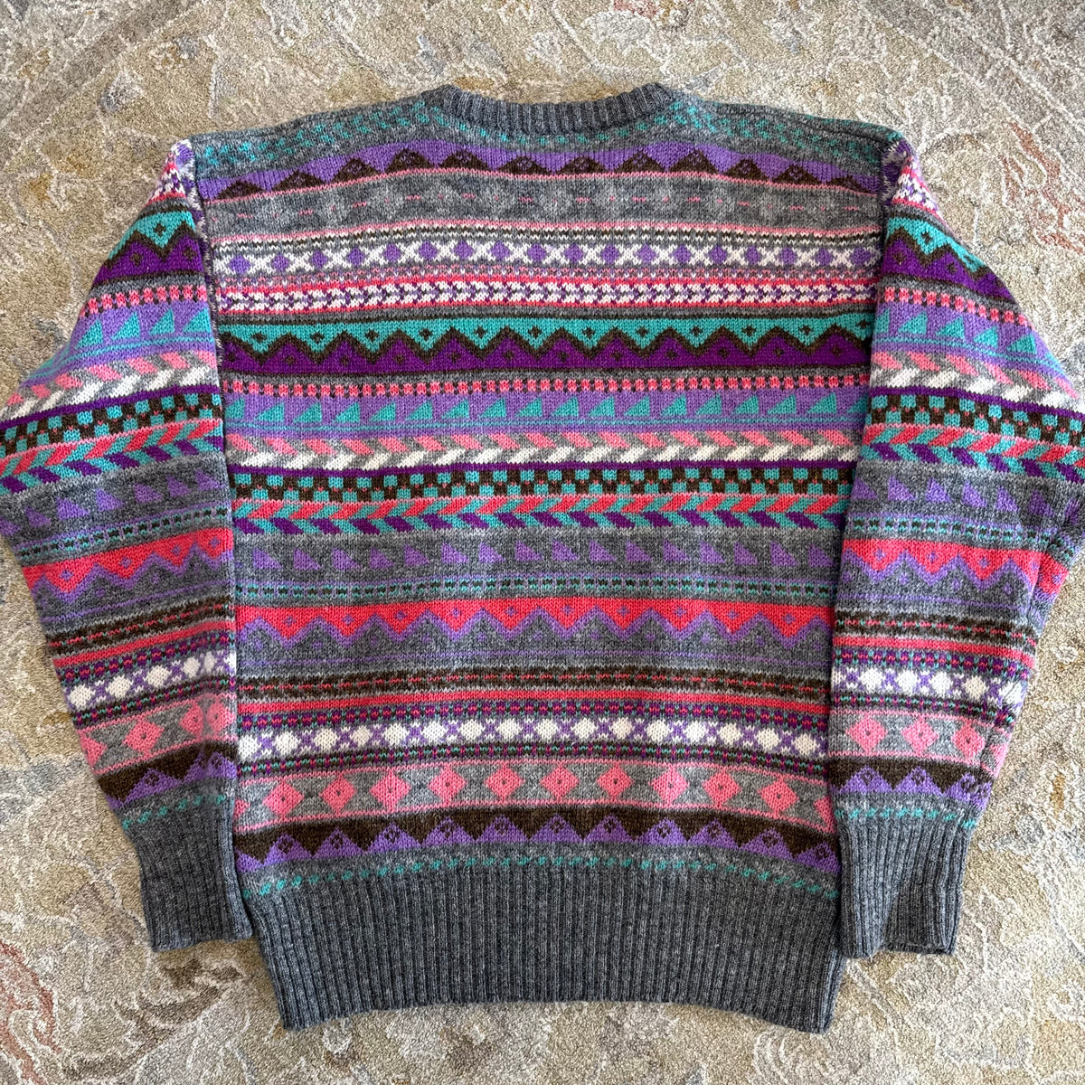 Vintage Ralph Lauren Wool Sweatshirt Medium