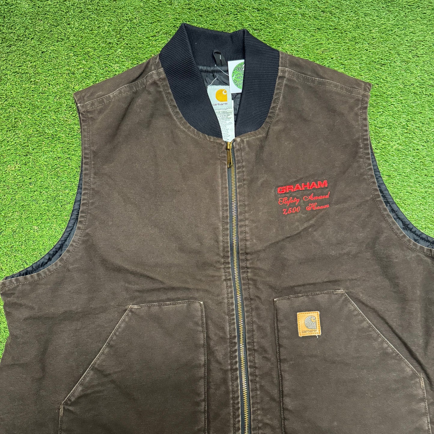 Brown Carhartt Vest XXL