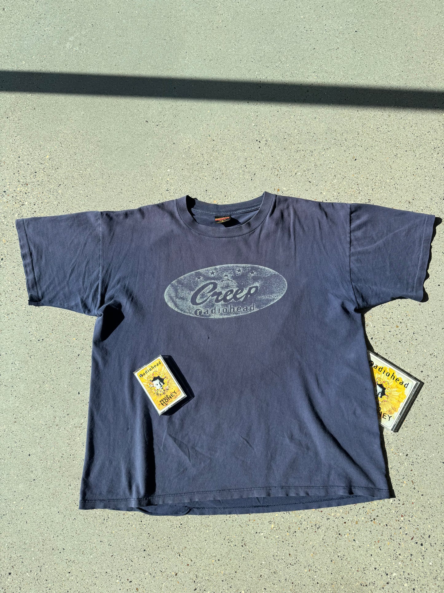 Vintage 1993 Radiohead Creep T-Shirt 25x27 Brockum XL