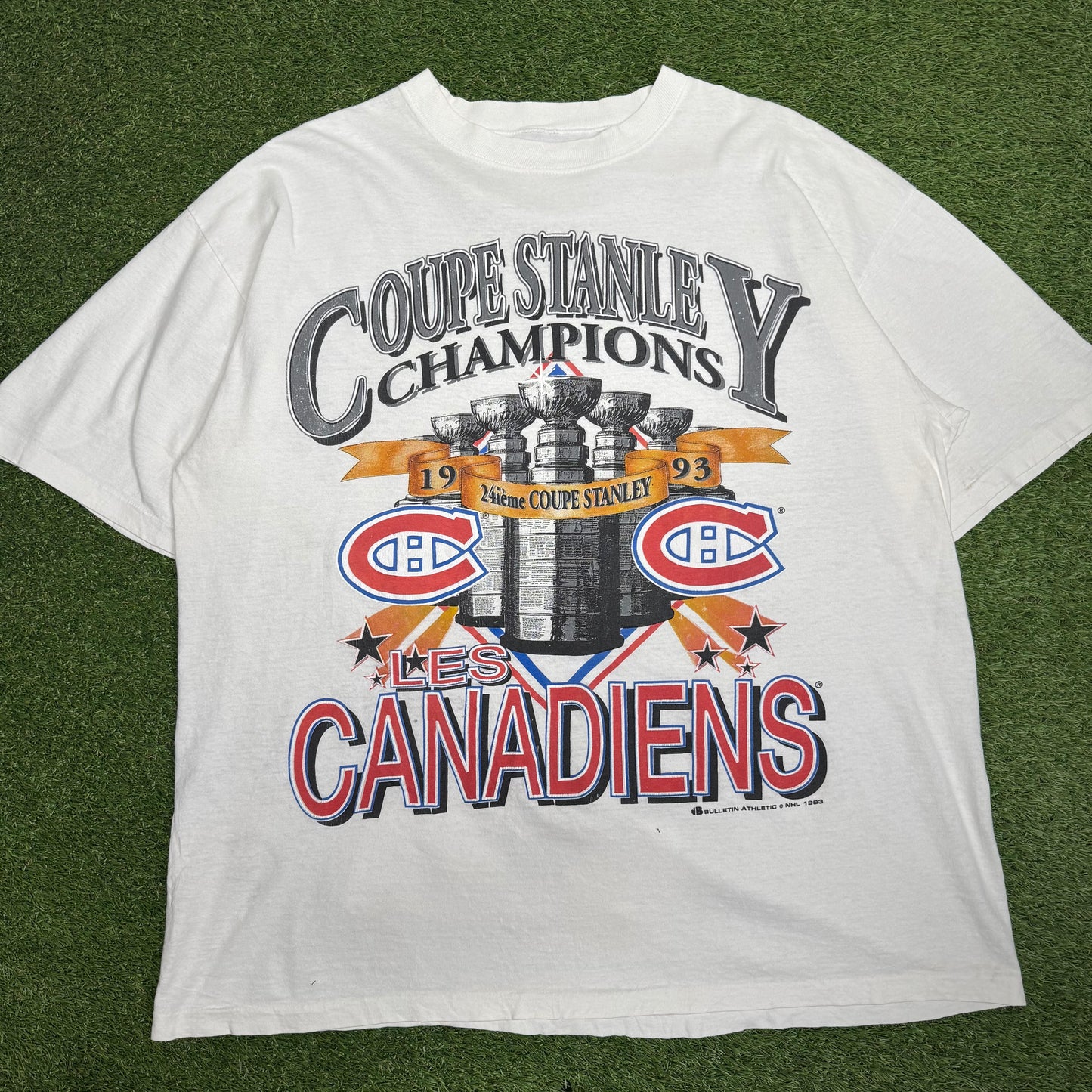 1993 Montreal Canadiens T-Shirt 25x29.5