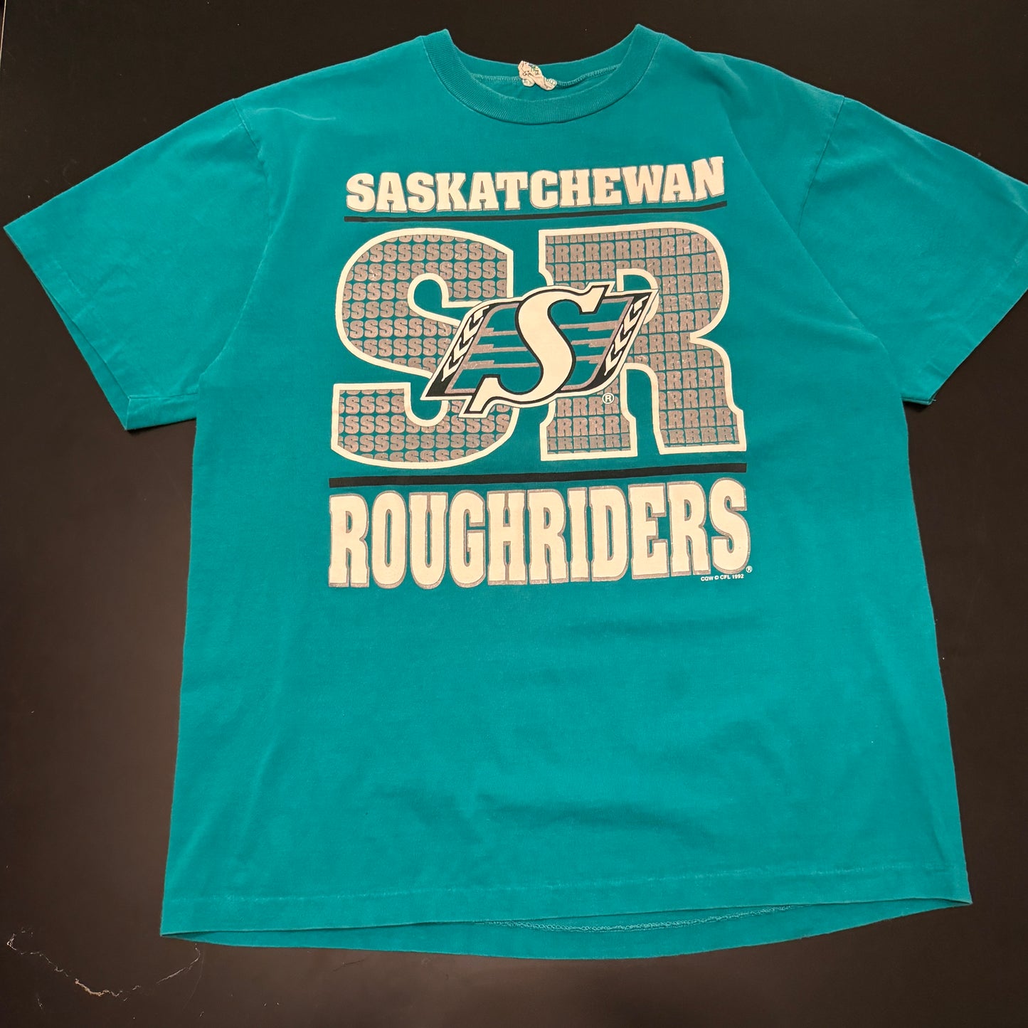 1992 Roughriders T-Shirt Large