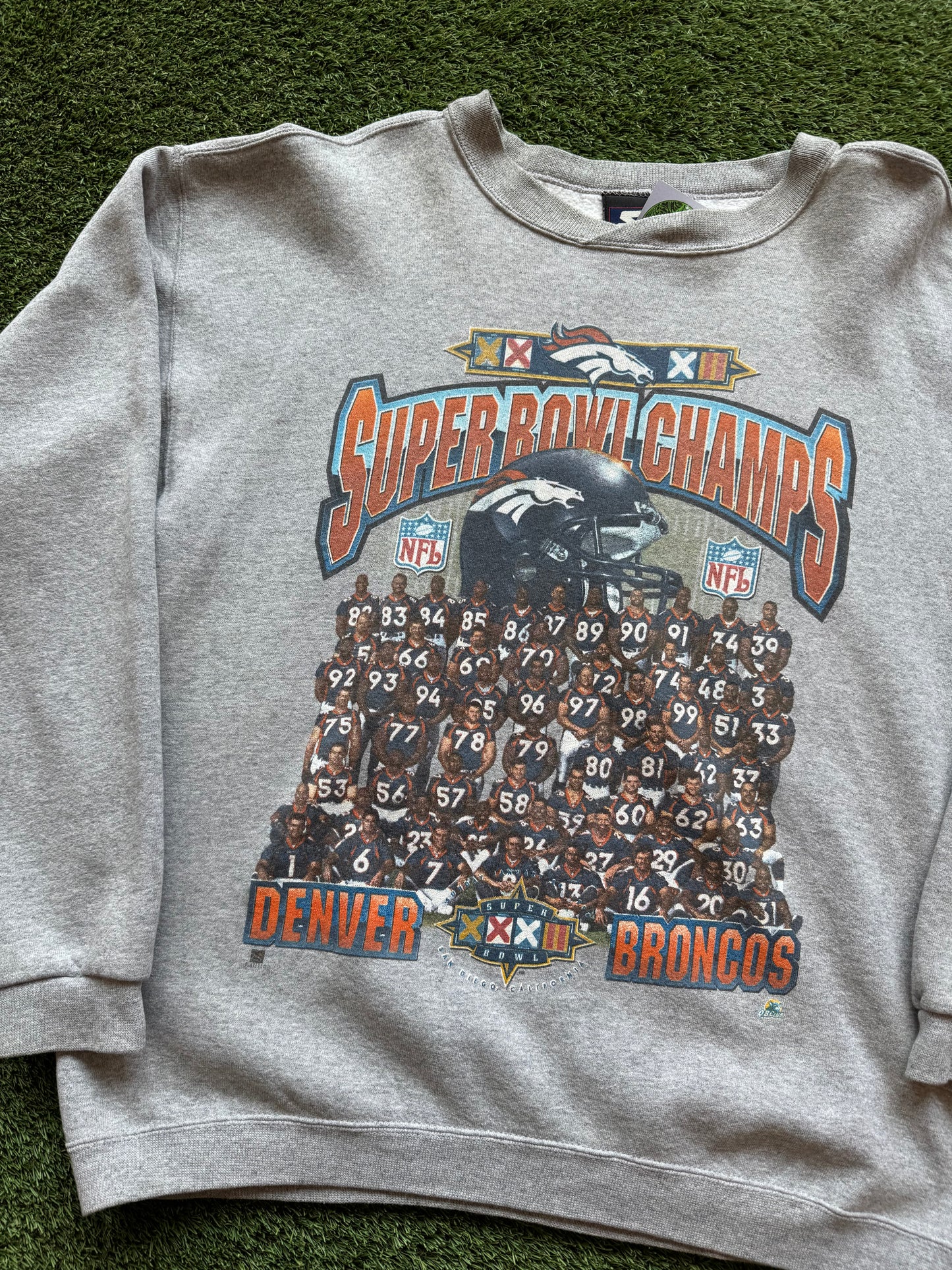 90’s Denver Broncos Super Bowl Sweater 24.5x28.5