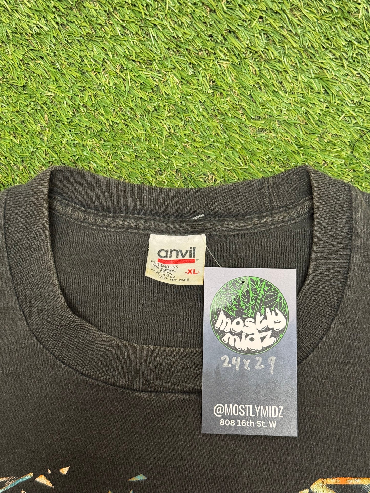 1993 Taz Shattered Backboard T-Shirt XL