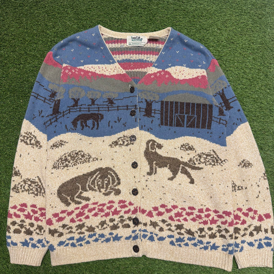 Northern Reflections Farmyard Cardigan 21.5x26.5 S
