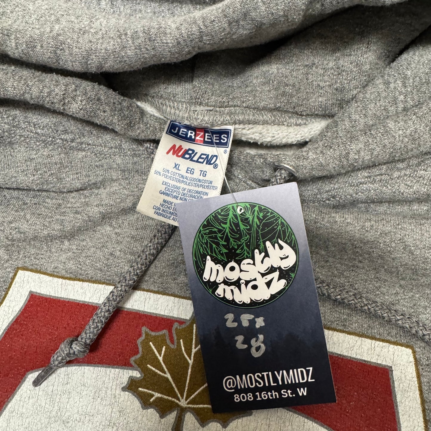 Vintage Molson Canadian Hoodie XL
