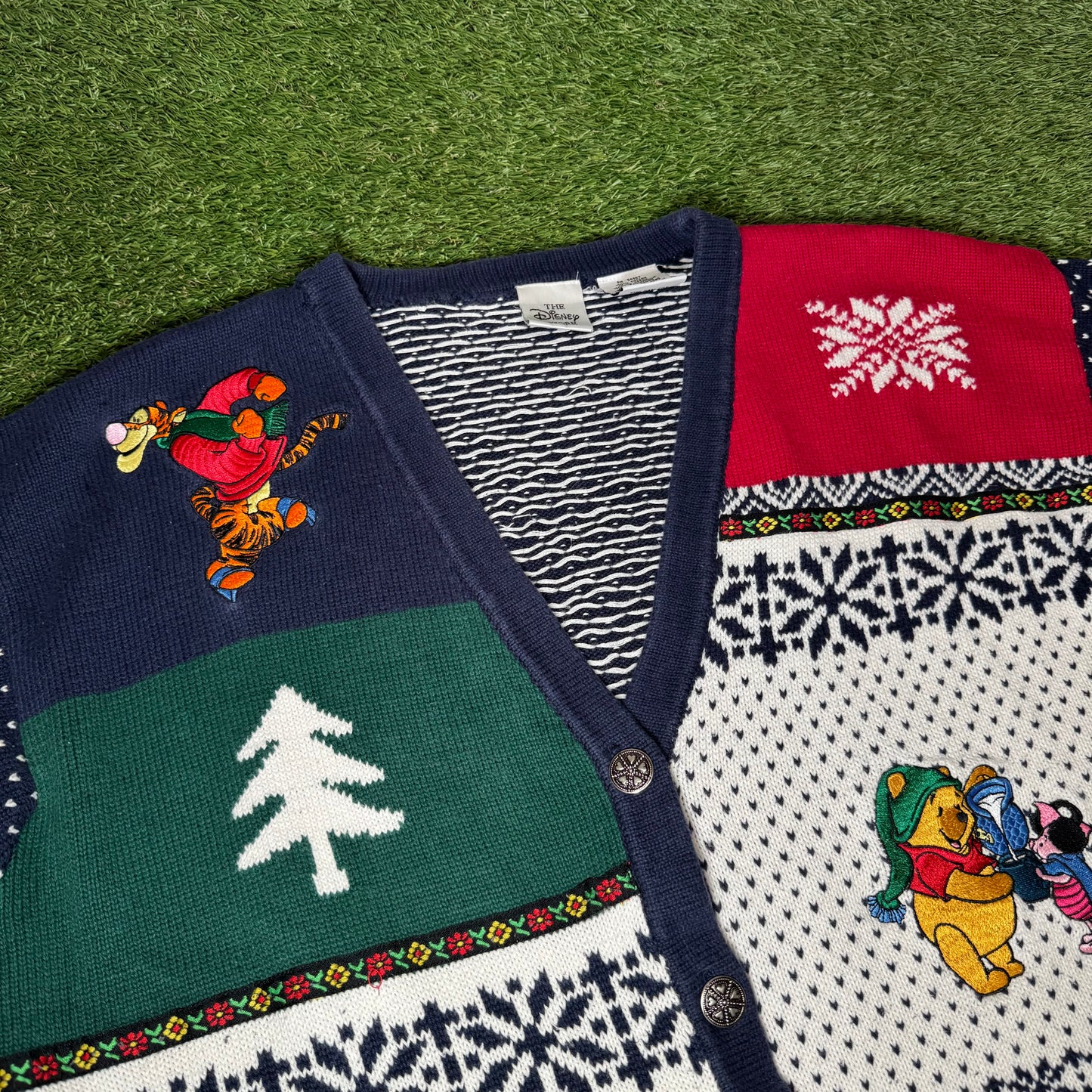 Vintage Winnie The Pooh Caridgan 23.5x24