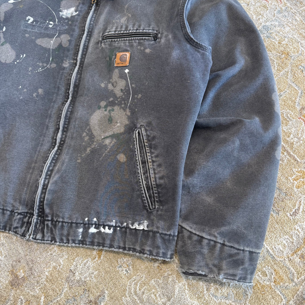 Vintage Carhartt Detroit Jacket J97 PTL Large