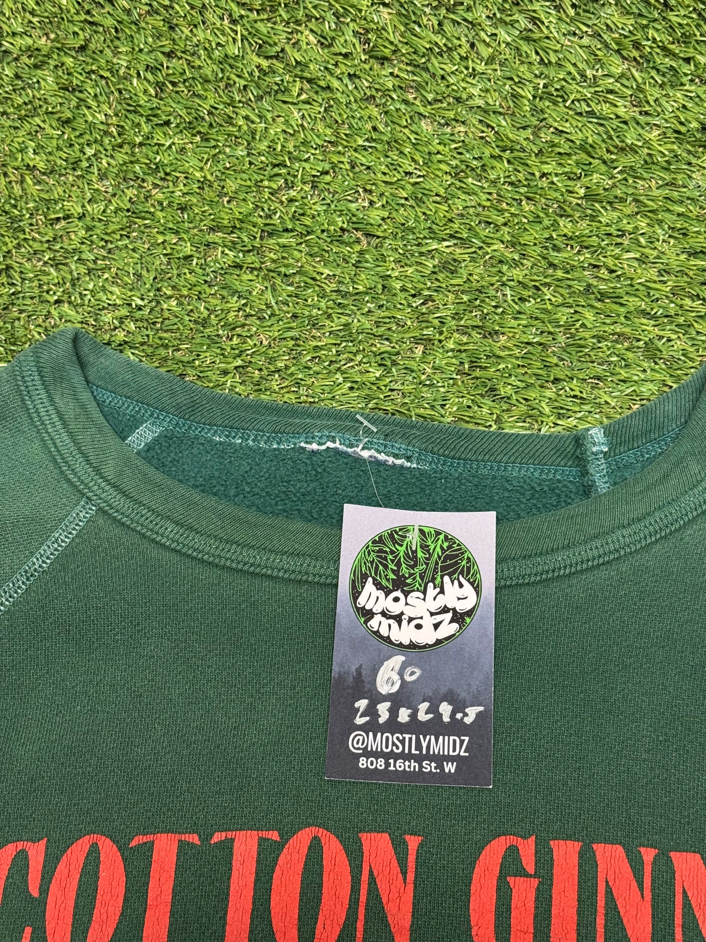 Cotton Ginny Expedition Sweatshirt  23x24.5