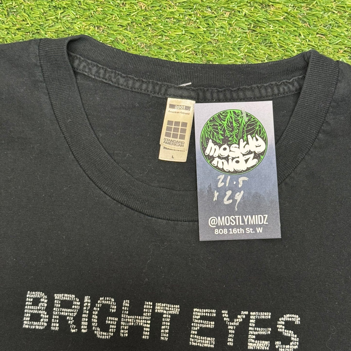Vintage 2000s Bright Eyes Band T-Shirt Large