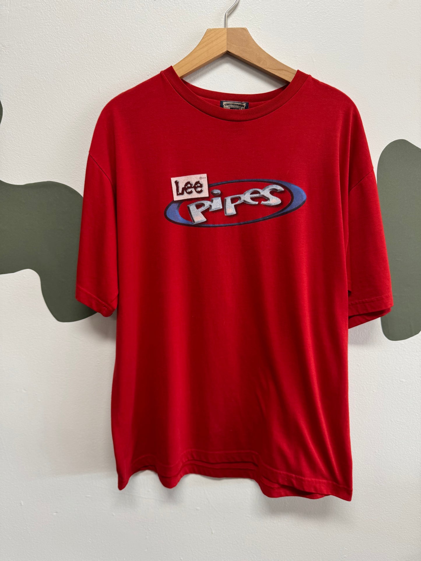 Vintage Lee Pipes T-Shirt 23x28.5