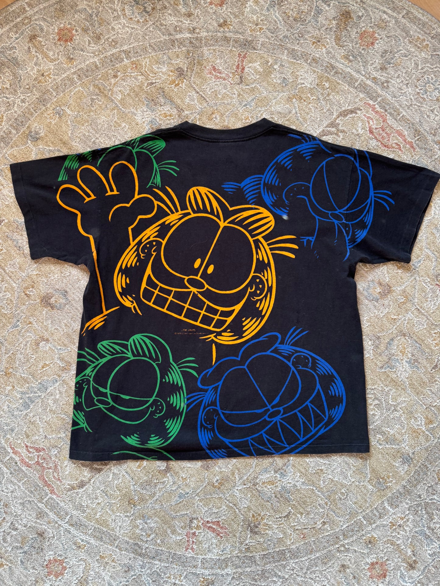 Garfield AOP T-shirt Vintage fits L/XL