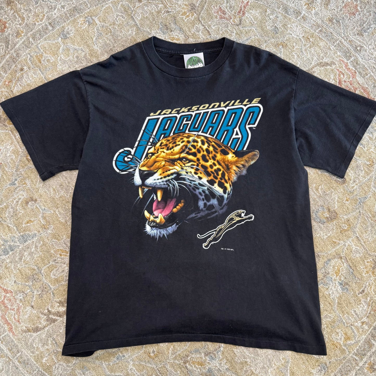 1991 Jacksonville Jaguars T-Shirt Vintage XL Fit