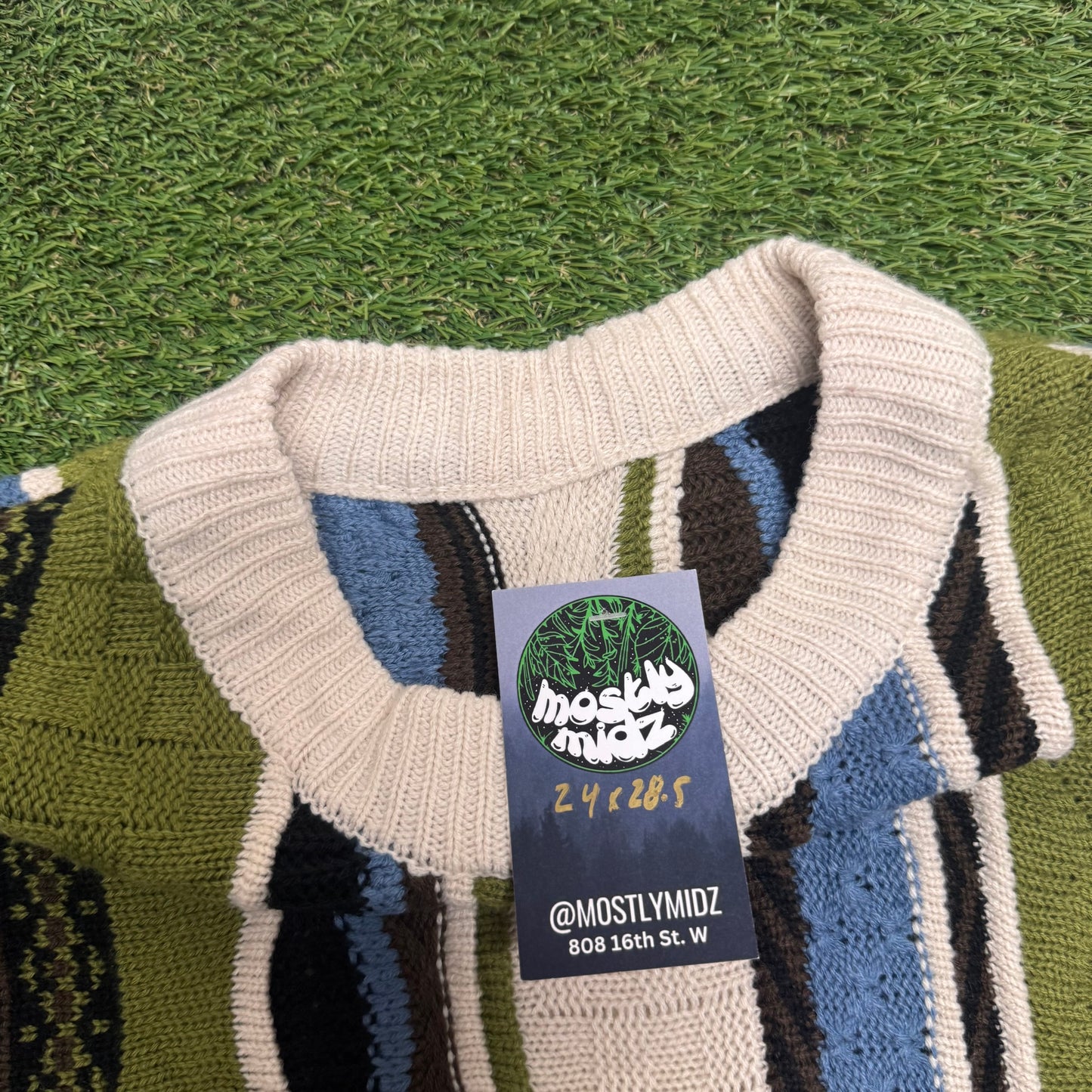 3D Knit Sweatshirt 24x28.5