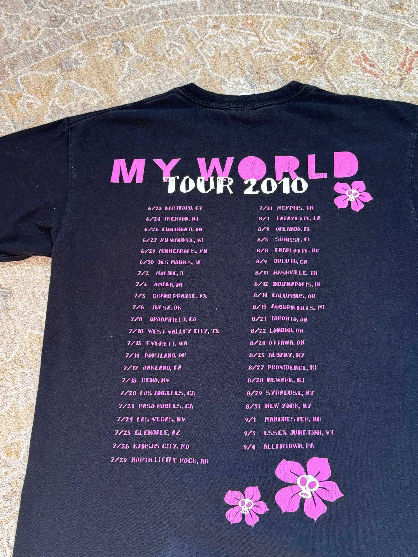 Justin Bieber My World T-Shirt Medium