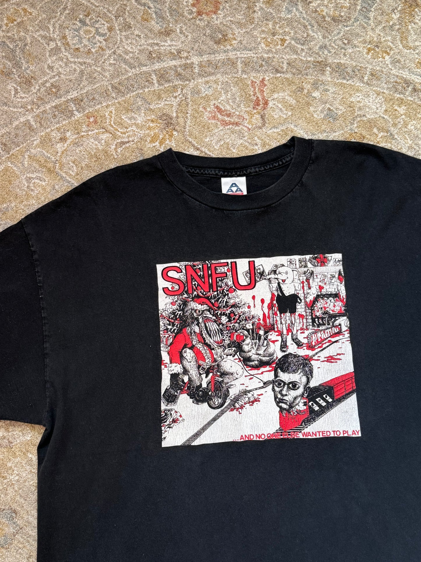 Vintage SNFU ...And No One Else Wanted To Play T-Shirt XL