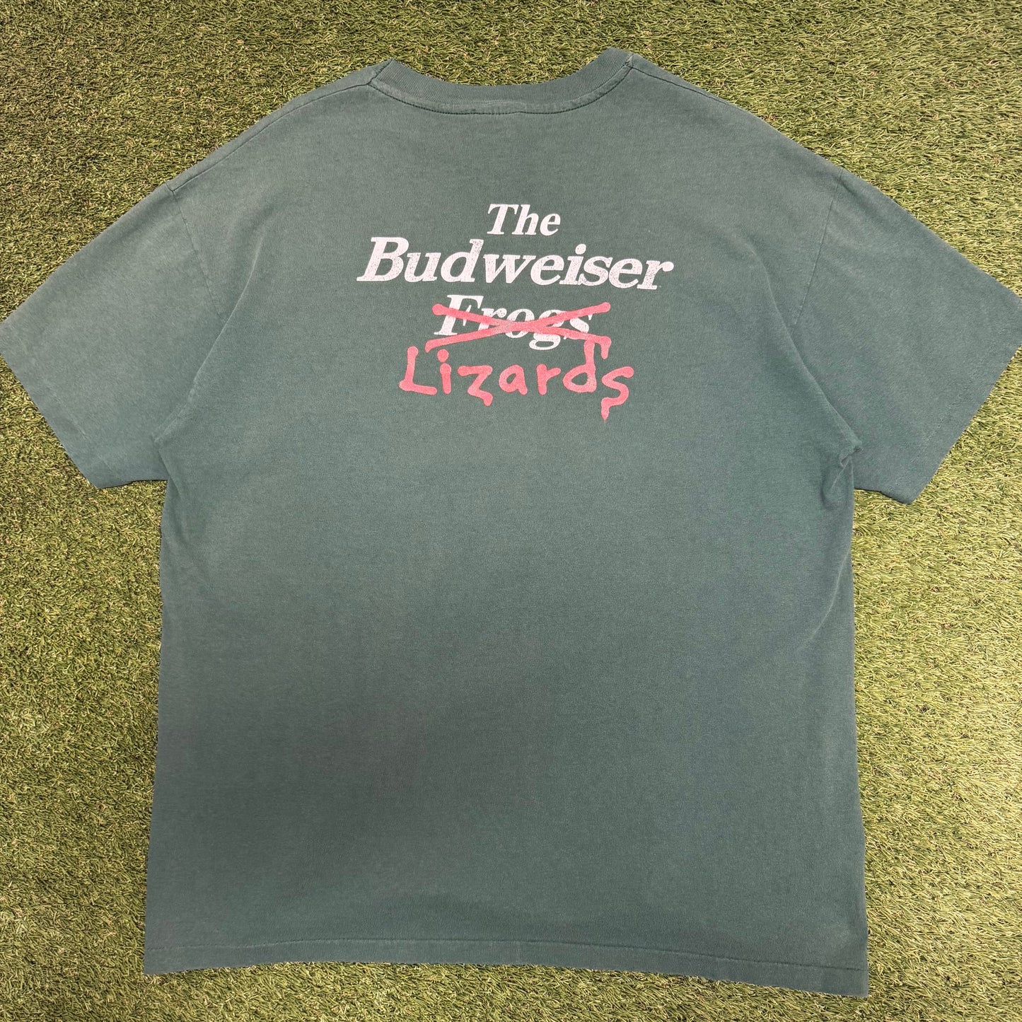 Budweiser Lizards T-Shirt XL 22.5x29