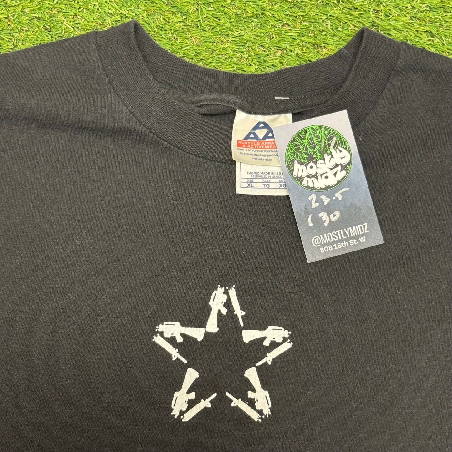 2003 Anti Flag T-Shirt XL 23.5x30