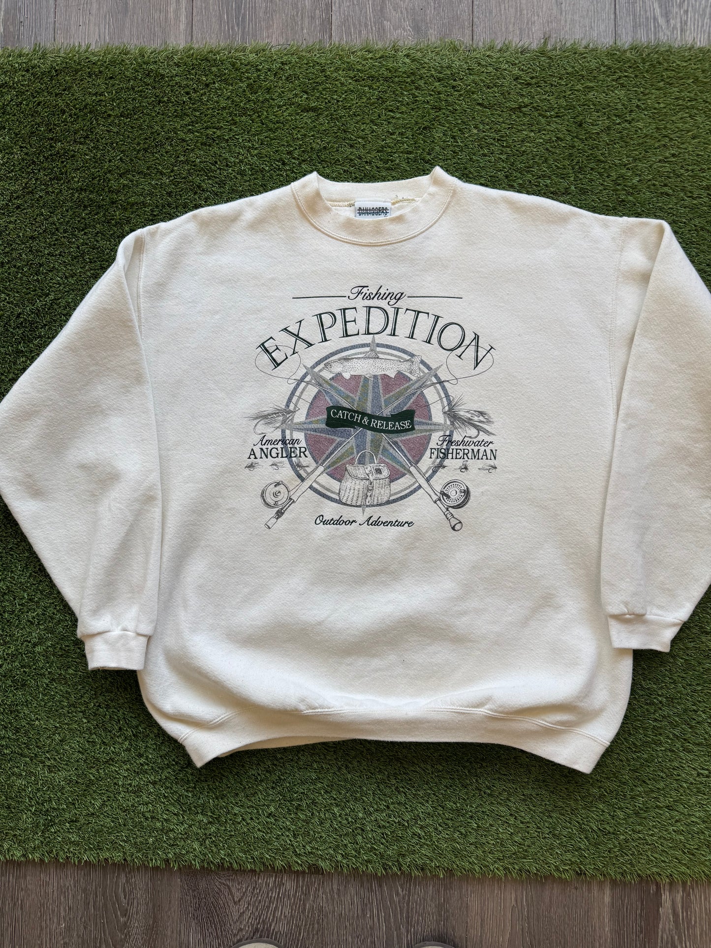 90’s Fishing Expedition Sweater 25x28.5